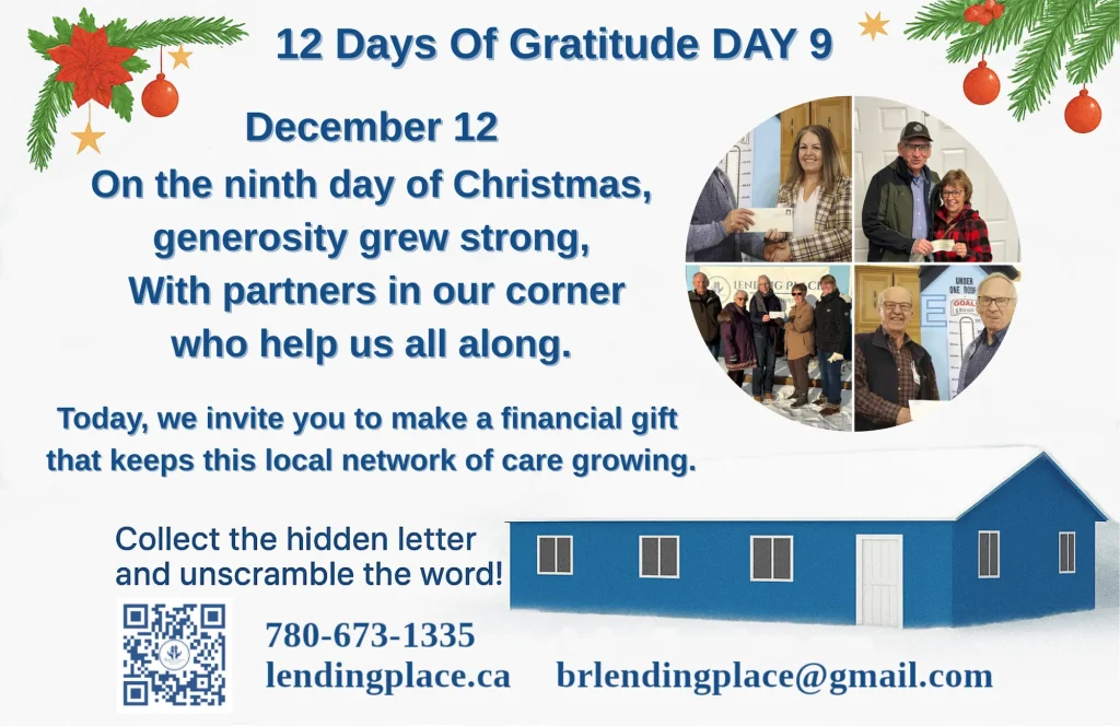 12 Days of Gratitude - Day 9