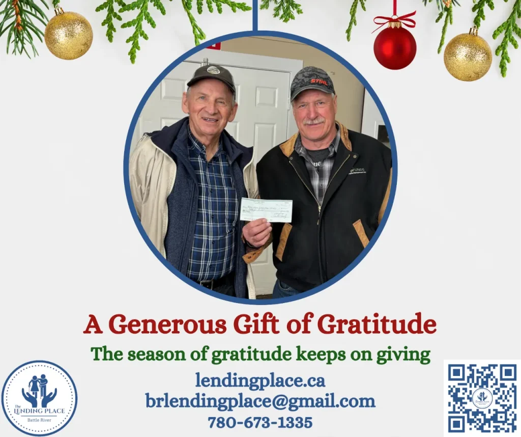 a generous gift of gratitude
