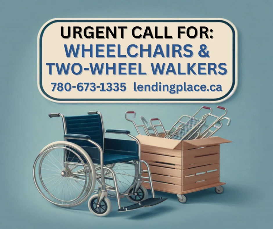 call for wheelchairs and two wheel walkers