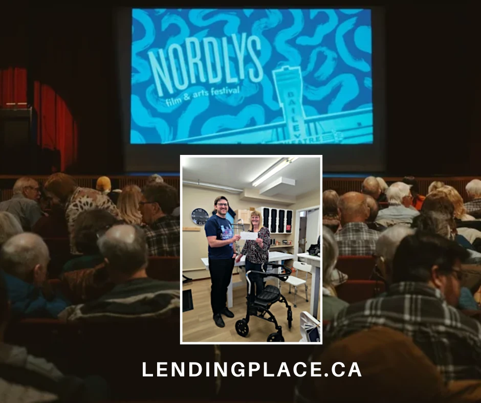 Nordlys Film Festival, Thanks to the incredible generosity of the festival organizers and attendees, $2,500 was raised in support of the Battle River Lending Place Society